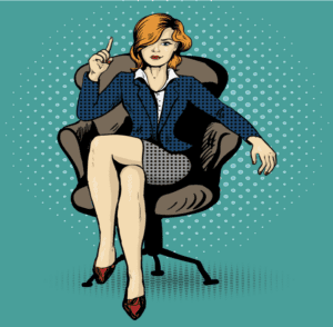 Business Woman Psychologist