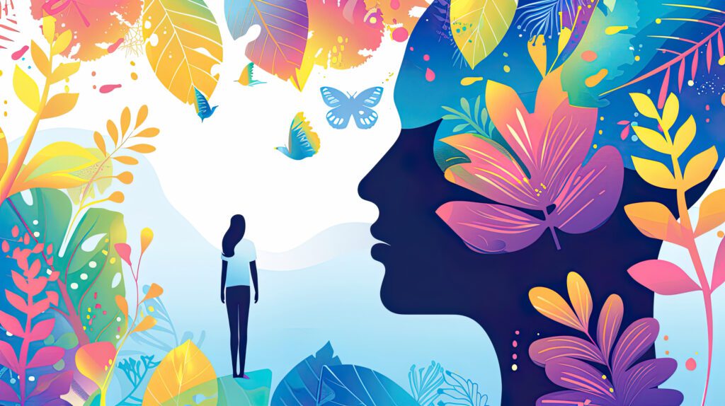 Woman on Self development journey